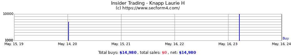 Insider Trading Transactions for Knapp Laurie H