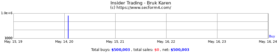 Insider Trading Transactions for Bruk Karen