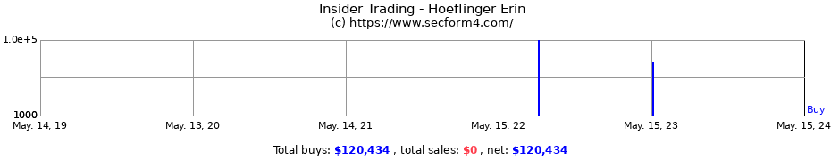 Insider Trading Transactions for Hoeflinger Erin