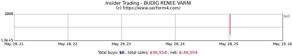 Insider Trading Transactions for BUDIG RENEE VARNI