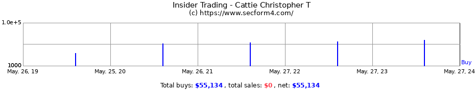 Insider Trading Transactions for Cattie Christopher T