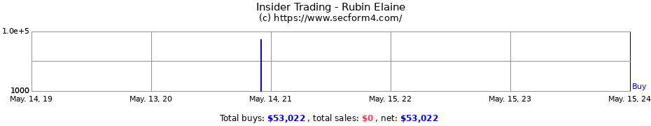 Insider Trading Transactions for Rubin Elaine