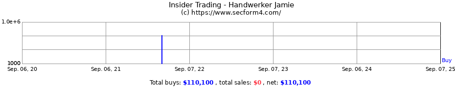 Insider Trading Transactions for Handwerker Jamie