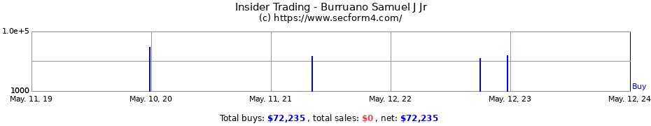 Insider Trading Transactions for Burruano Samuel J Jr