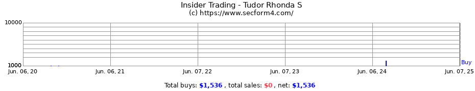 Insider Trading Transactions for Tudor Rhonda S