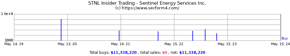 Insider Trading Transactions for Sentinel Energy Services Inc.