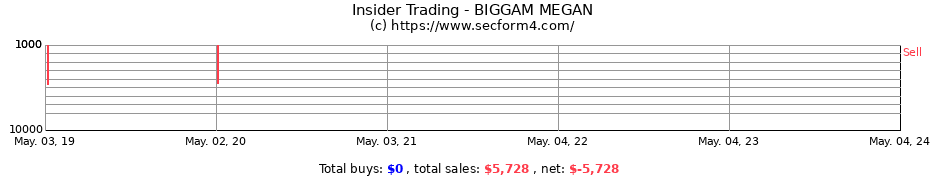 Insider Trading Transactions for BIGGAM MEGAN