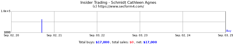 Insider Trading Transactions for Schmidt Cathleen Agnes