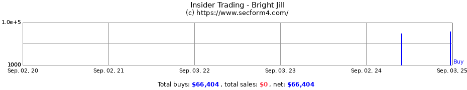 Insider Trading Transactions for Bright Jill