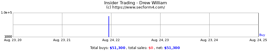 Insider Trading Transactions for Drew William