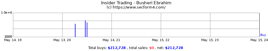 Insider Trading Transactions for Busheri Ebrahim