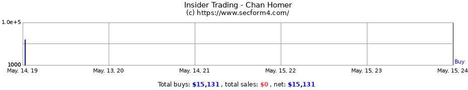 Insider Trading Transactions for Chan Homer
