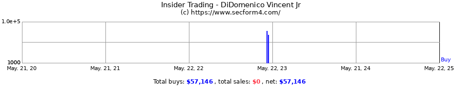 Insider Trading Transactions for DiDomenico Vincent Jr