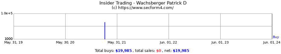 Insider Trading Transactions for Wachsberger Patrick D