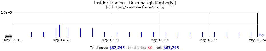 Insider Trading Transactions for Brumbaugh Kimberly J