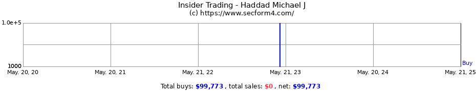 Insider Trading Transactions for Haddad Michael J