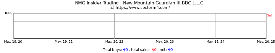 Insider Trading Transactions for New Mountain Guardian III BDC L.L.C.