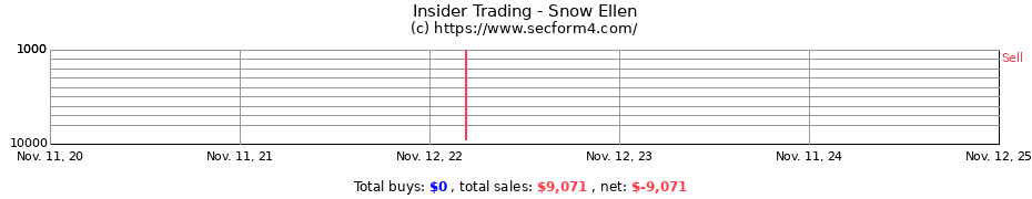 Insider Trading Transactions for Snow Ellen