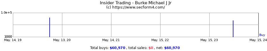 Insider Trading Transactions for Burke Michael J Jr