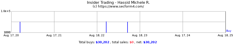 Insider Trading Transactions for Hassid Michele R.