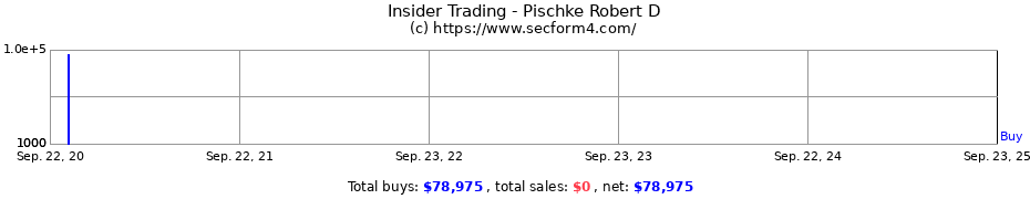 Insider Trading Transactions for Pischke Robert D