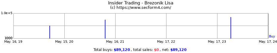 Insider Trading Transactions for Brezonik Lisa