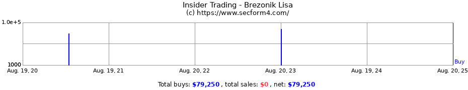 Insider Trading Transactions for Brezonik Lisa