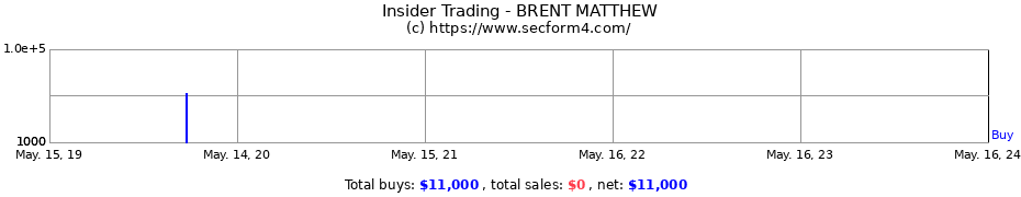 Insider Trading Transactions for BRENT MATTHEW