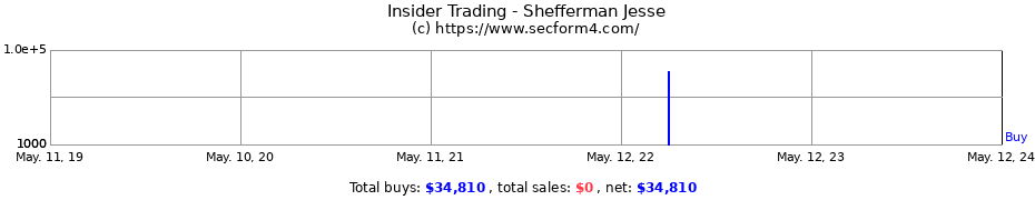 Insider Trading Transactions for Shefferman Jesse