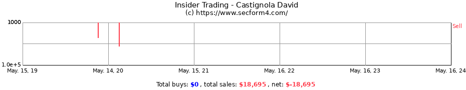 Insider Trading Transactions for Castignola David