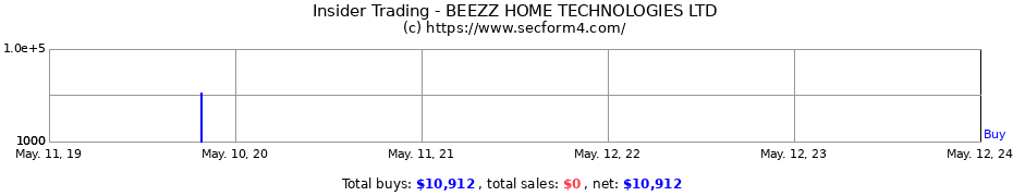 Insider Trading Transactions for BEEZZ HOME TECHNOLOGIES LTD