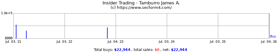 Insider Trading Transactions for Tamburro James A.
