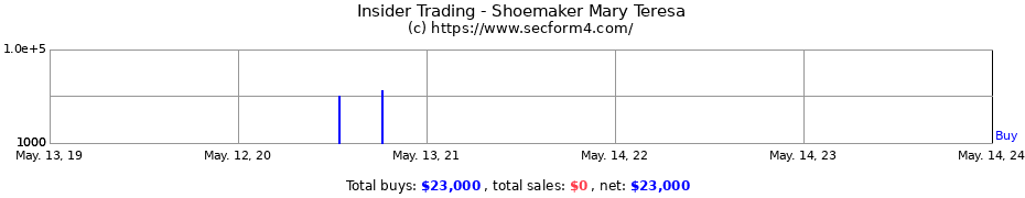 Insider Trading Transactions for Shoemaker Mary Teresa