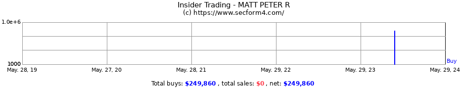 Insider Trading Transactions for MATT PETER R