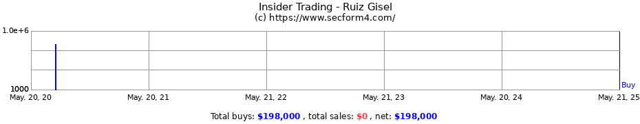 Insider Trading Transactions for Ruiz Gisel