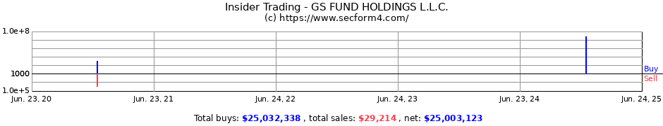 Insider Trading Gs Fund Holdings L L C Form 4 Sec Filings