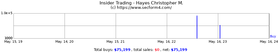 Insider Trading Transactions for Hayes Christopher M.