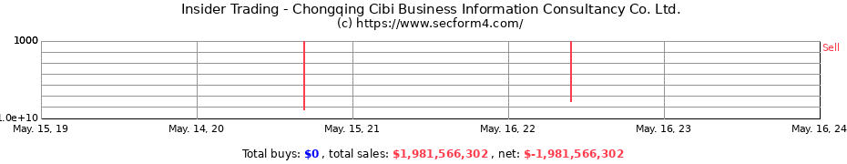 Insider Trading Transactions for Chongqing Cibi Business Information Consultancy Co. Ltd.