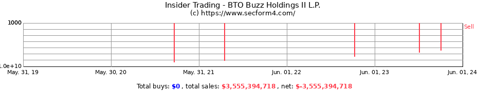 Insider Trading Transactions for BTO Buzz Holdings II L.P.