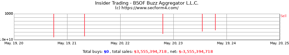 Insider Trading Transactions for BSOF Buzz Aggregator L.L.C.