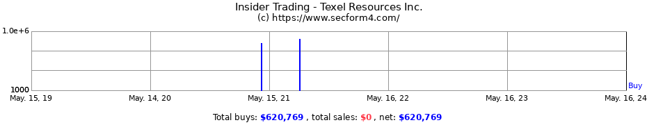 Insider Trading Transactions for Texel Resources Inc.