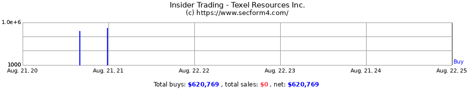 Insider Trading Transactions for Texel Resources Inc.