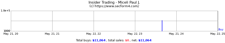 Insider Trading Transactions for Miceli Paul J.