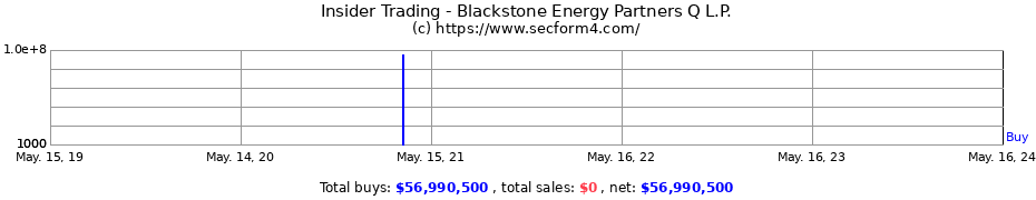 Insider Trading Transactions for Blackstone Energy Partners Q L.P.
