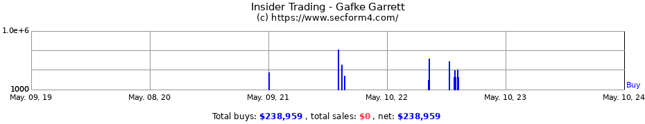 Insider Trading Transactions for Gafke Garrett