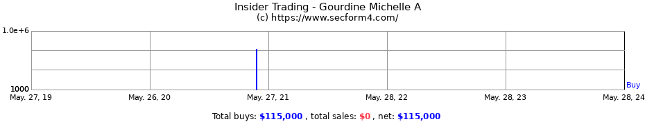 Insider Trading Transactions for Gourdine Michelle A
