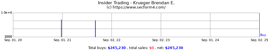 Insider Trading Transactions for Krueger Brendan E.