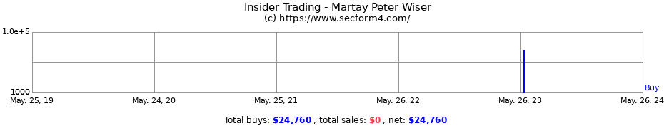 Insider Trading Transactions for Martay Peter Wiser