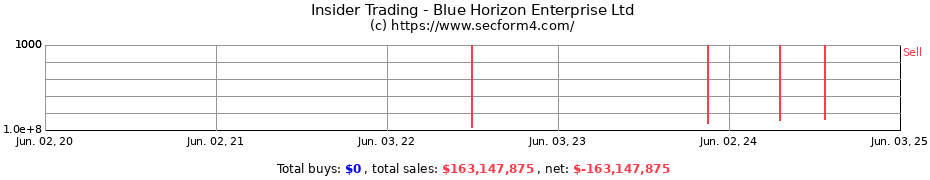 Insider Trading Transactions for Blue Horizon Enterprise Ltd