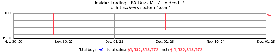 Insider Trading Transactions for BX Buzz ML-7 Holdco L.P.